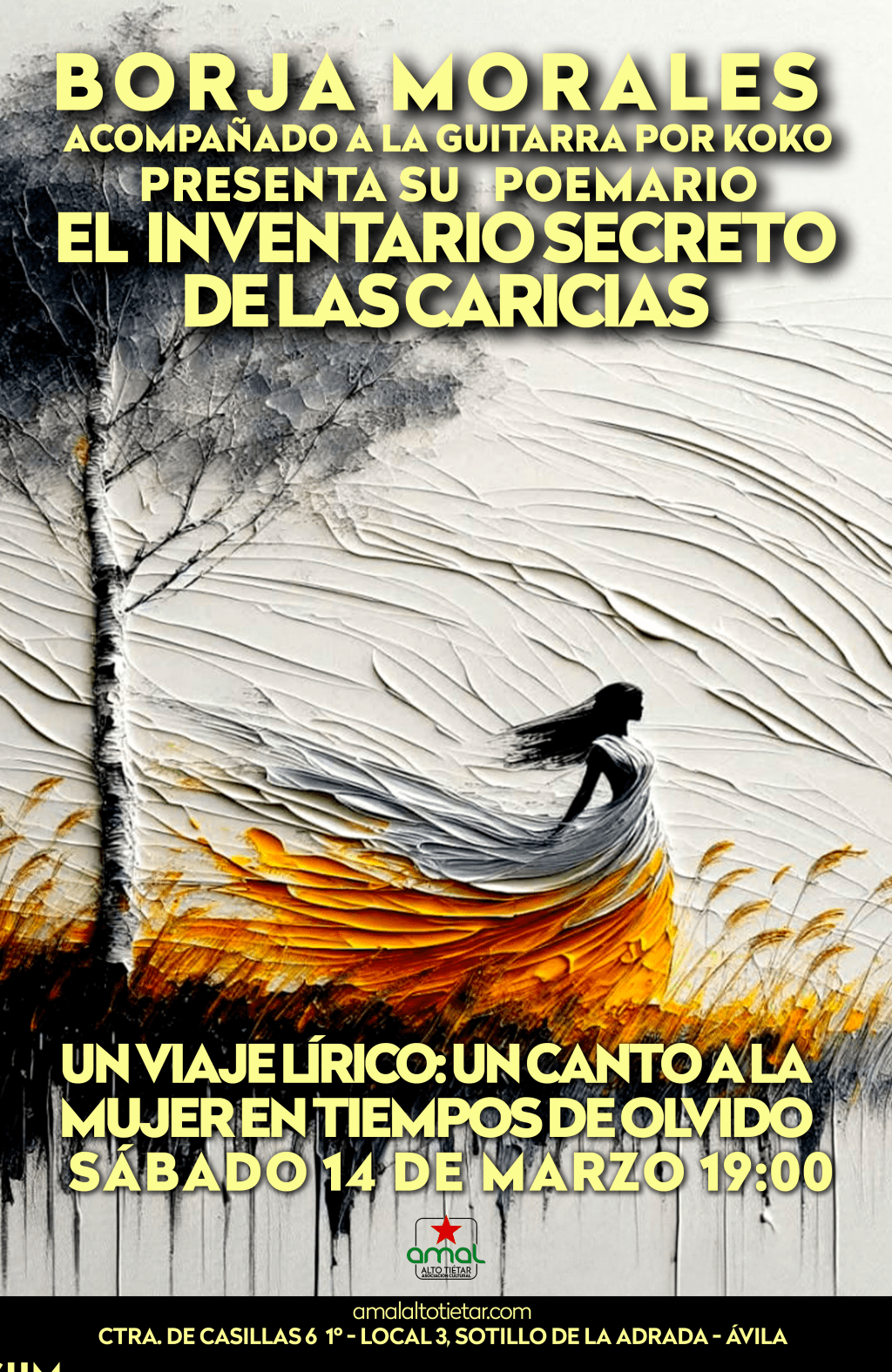 El  Inventario Secreto de las Caricias | Poemas de Borja&nbsp;Morales